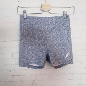 Do You Even Bike Shorts Booty Shorts Size XS Heathered Gray 3 Inch Inseam Active